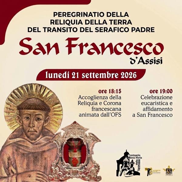 Peregrinatio della Reliquia di San Francesco d'Assisi