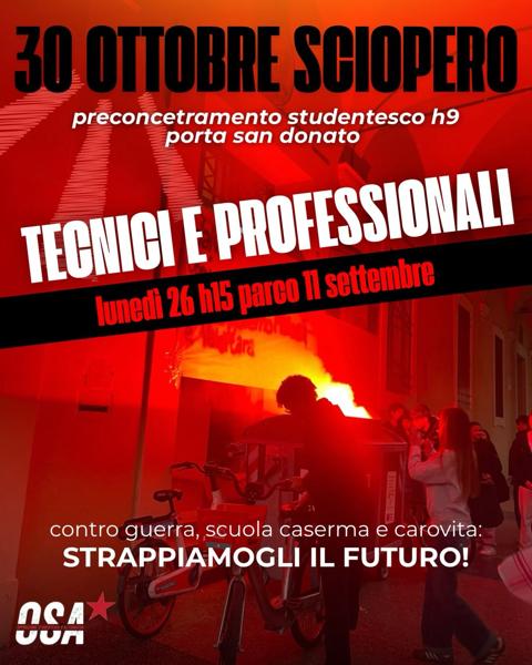 Assemblea studentesca - Tecnici e Professionali