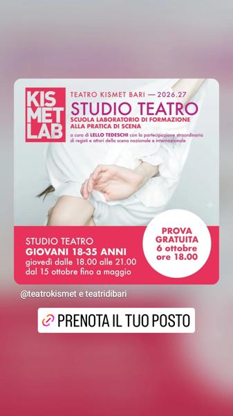 Studio Teatro Giovani - Prova gratuita