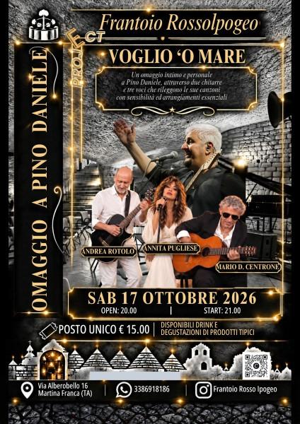 Voglio 'o mare - Omaggio a Pino Daniele