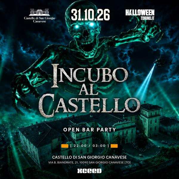 Incubo al Castello - Halloween Party in OpenBar