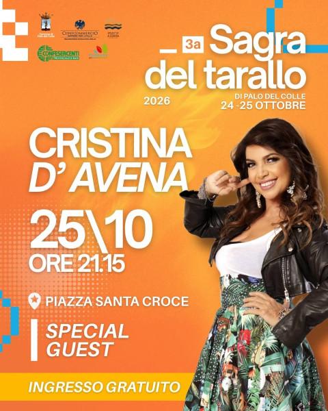 Cristina D'Avena - 3a Sagra del Tarallo