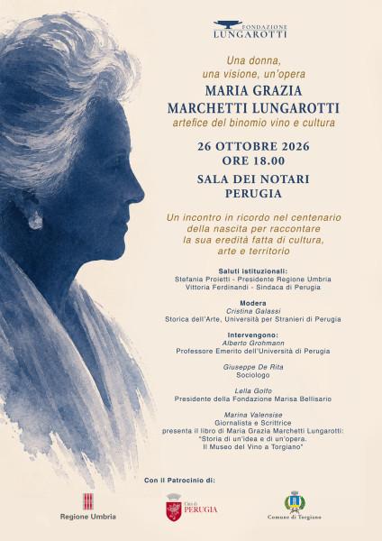 Maria Grazia Marchetti Lungarotti. Una donna, una visione, un'opera