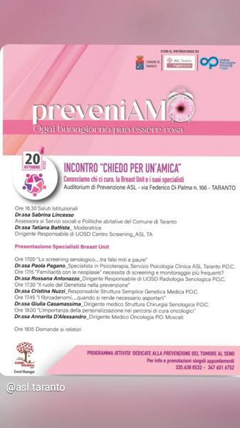 Dal bisogno all'azione - Presentazione del Catalogo Scuola e Salute 2026/2027