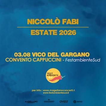 Niccolò Fabi - Estate 2026