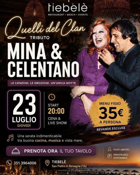Gran Concerto CELENTANO & MINA by QUELLI del CLAN