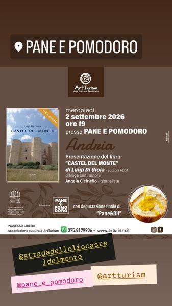 Presentazione del libro “CASTEL DEL MONTE”