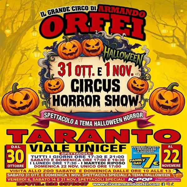 Halloween Circus Horror Show