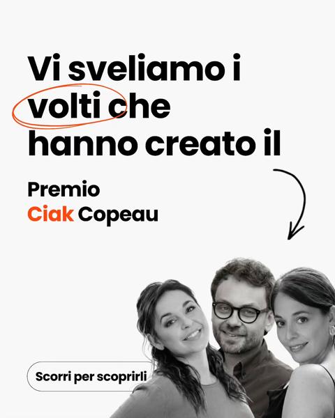 Premio Ciak Copeau