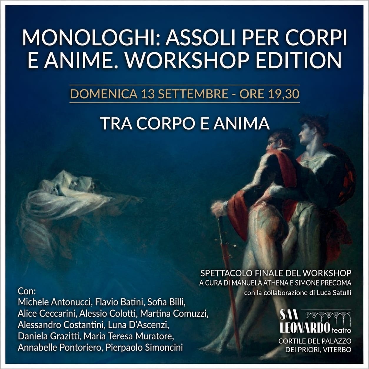 Monologhi: Assoli per corpi e anime