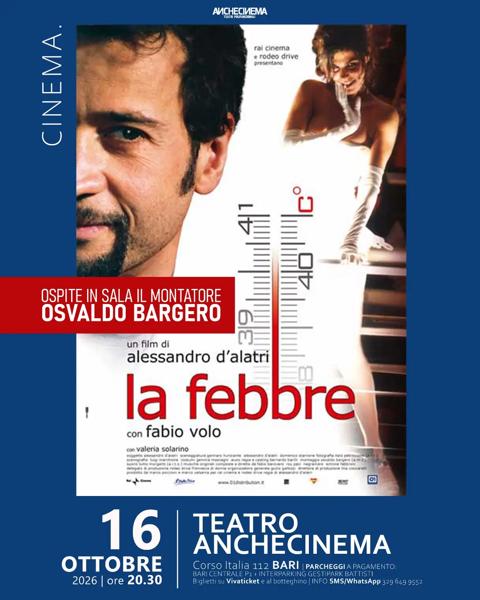 La febbre - Proiezione speciale