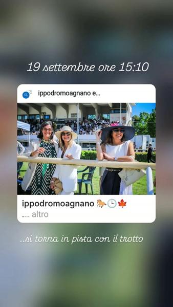 Si torna in pista con il trotto