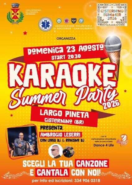 KARAOKE Summer Party 2026