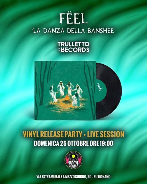 Vinyl Release Party + Live Session – La Danza della Banshee