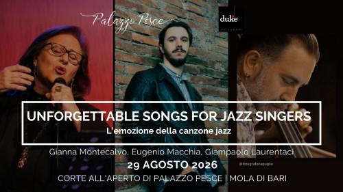 Unforgettable songs for jazz singers