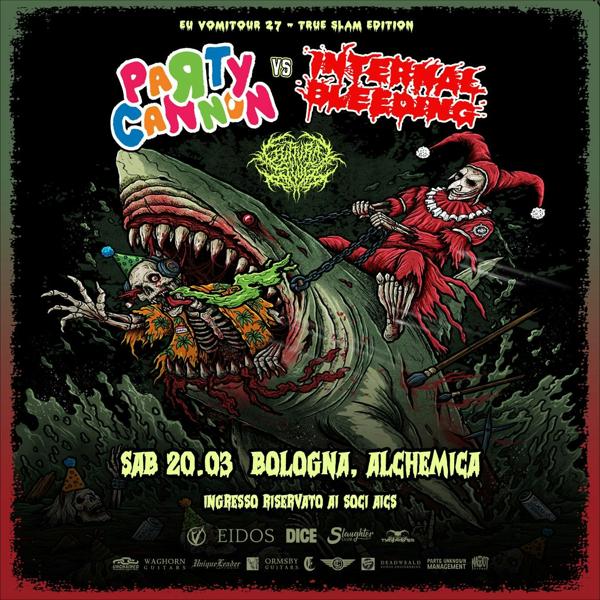 Party Cannon Vs Internal Bleeding (Vomitour 27)