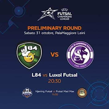 Champions League L84 Torino vs Luxol Futsal