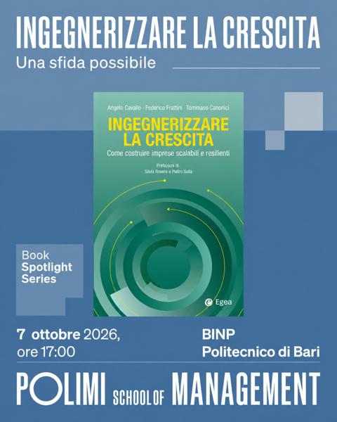 Ingegnerizzare la crescita: una sfida possibile
