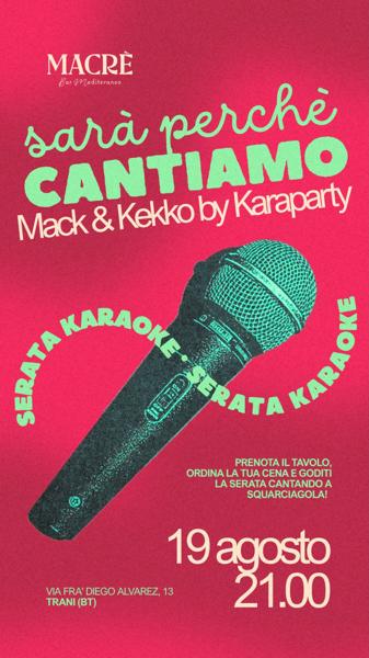 Sarà perché cantiamo