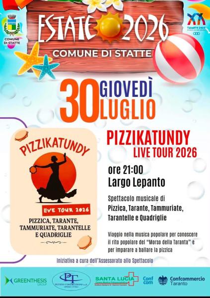 Pizzikatundy Live Tour 2026