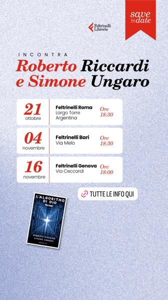 Incontra Roberto Riccardi e Simone Ungaro