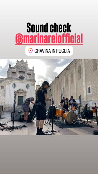 Sound check @marinareiofficial