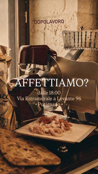 Affettiamo?