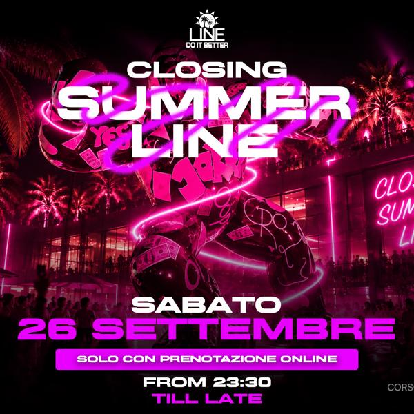 CLOSING SUMMERLINE
