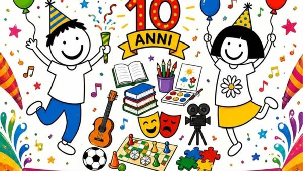 10 anni in compagnia della ludoscuola Bim bum bam