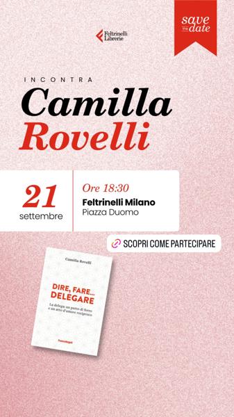 Incontra Camilla Rovelli