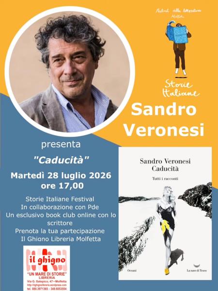 Sandro Veronesi presenta “Caducità”