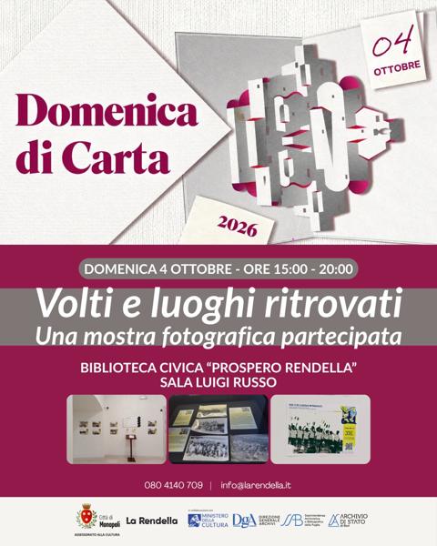 Volti e luoghi ritrovati