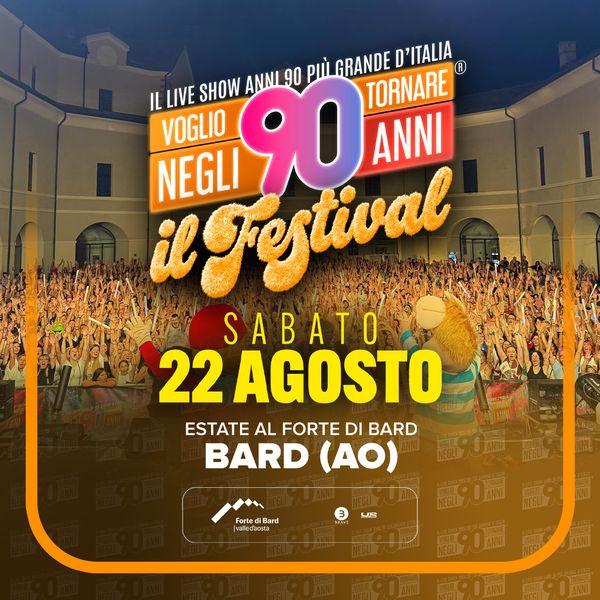 Voglio Tornare Negli Anni 90 - il Festival