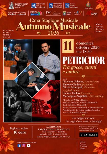 Petrichor - Tra gocce, suoni e ombre