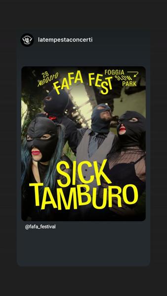 Sick Tamburo