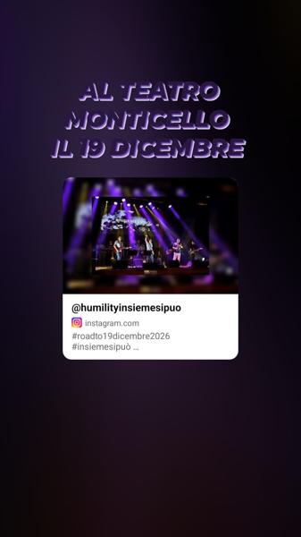 Road to 19 Dicembre 2026