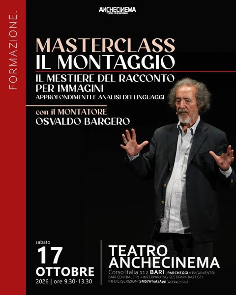 Masterclass Il Montaggio