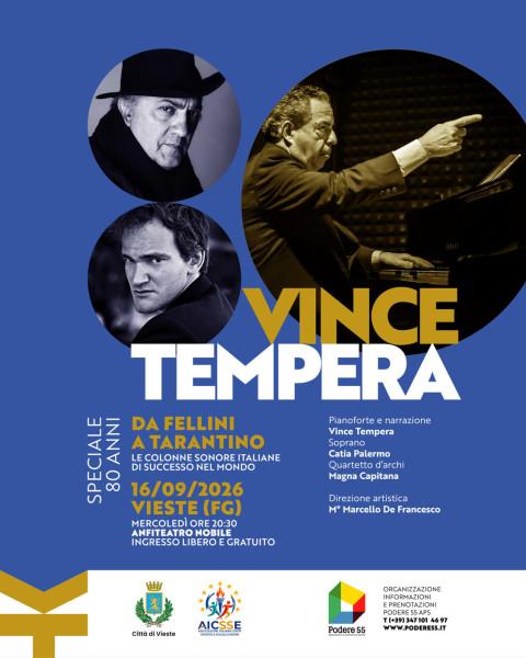 Vince Tempera - Speciale 80 anni: Da Fellini a Tarantino
