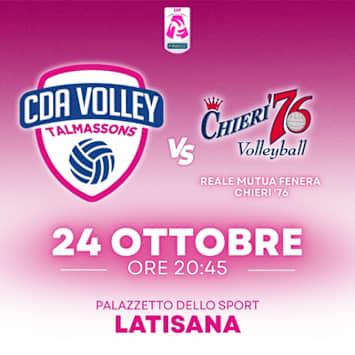 CDA Volley Talmassons vs Reale Mutua Fenera Chieri '76