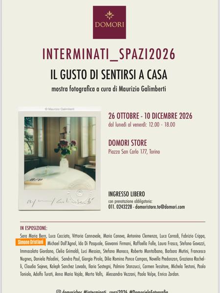 INTERMINATI_SPAZI2026 – Il gusto di sentirsi a casa