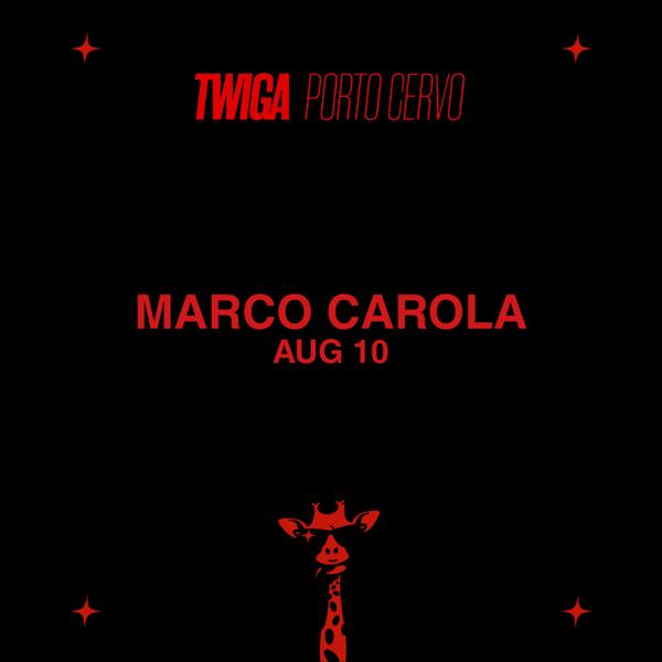 Marco Carola at Twiga Porto Cervo