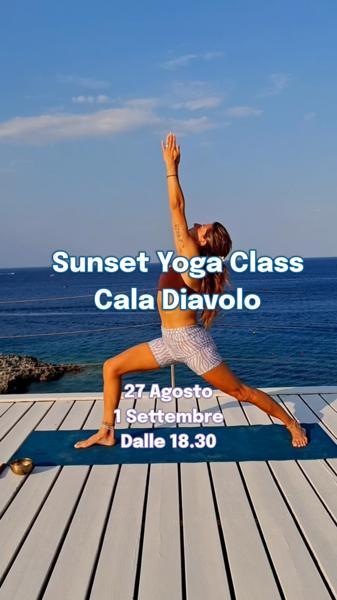 Sunset Yoga Class
