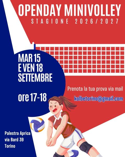 Open Day Minivolley