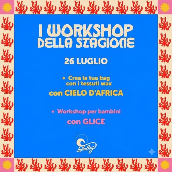 Cielo d’Africa Workshop di cucito creativo