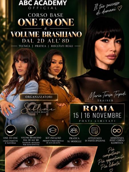 Corso Base One to One e Volume Brasiliano
