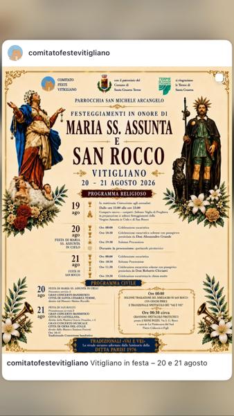 Feste di Maria SS. Assunta in Cielo