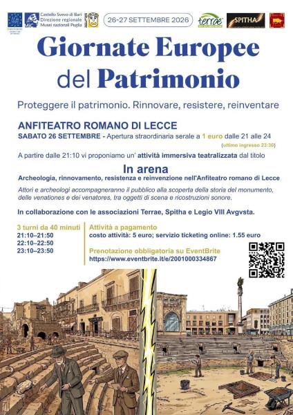 In arena - Visita teatralizzata all'Anfiteatro