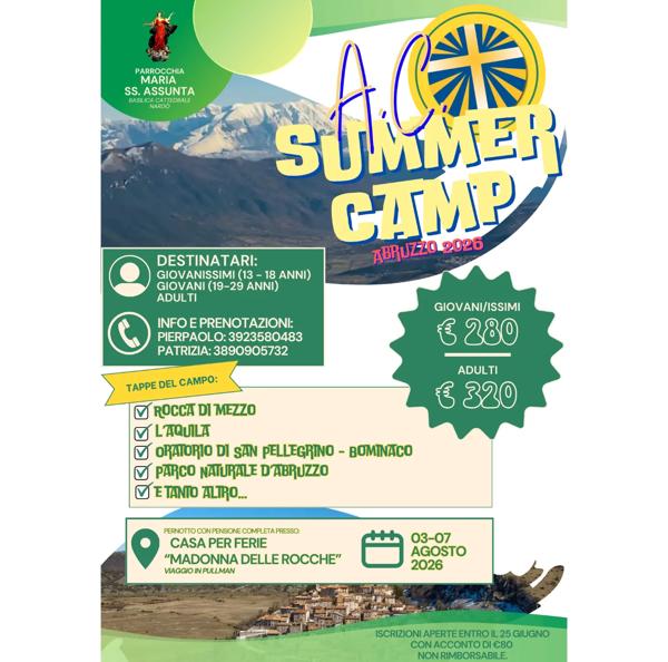 A.C. SUMMER CAMP 2026 – ABRUZZO