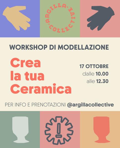 Workshop di Modellazione: Crea la tua Ceramica