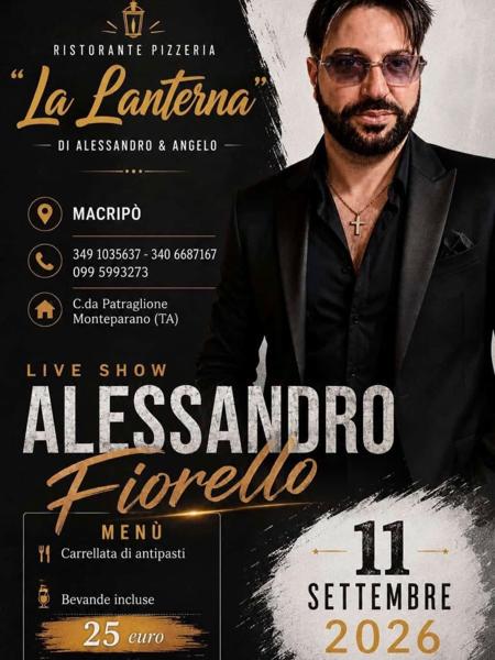 Live Show Alessandro Fiorello